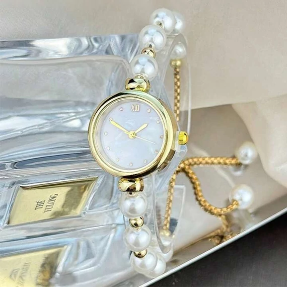 Pearl Gold Elegance női karóra